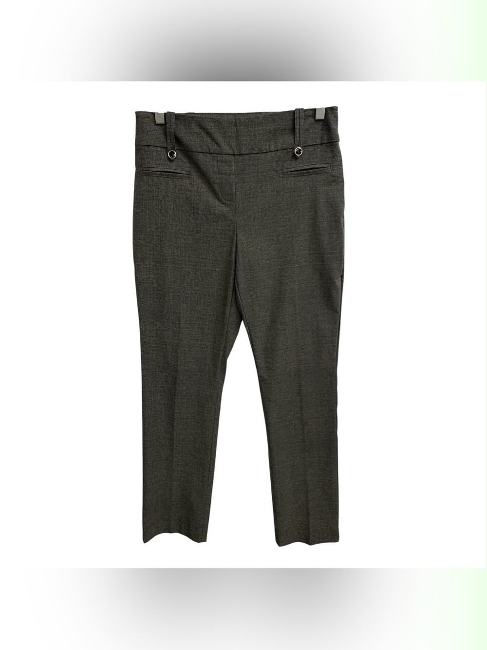 Reitmans Dark Charcoal Tailored Ankle Trousers Size S